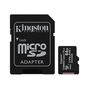 Kingston Canvas Select Plus – Flash-Speicherkarte – 64 GB – microSDXC UHS-I