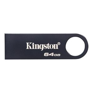 Kingston DataTraveler SE9 G3 – USB-Flash-Laufwerk – 64 GB – USB 3.2 Gen 1 – Dark Nickel