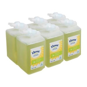 Kleenex® Duftschaumseife Fresh 6386, 6 x 1 Liter, parfümiert, grün