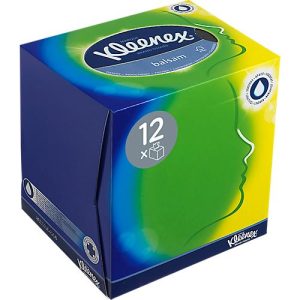 Kleenex® Kosmetiktücher 8825, 3-lagig, 1 Box = 56 Tücher, 1er Packung, weiß