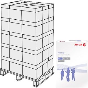 Kopierpapier Xerox Premier ECF, DIN A4, 80 g/m², reinweiß, 1 Palette = 240 x 500 Blatt
