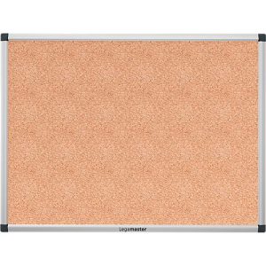 Korktafel Legamaster UNITE, waagerechte oder senkrechte Anbringung, B 600 x T 12,6 x H 450 mm, Naturkork, braun