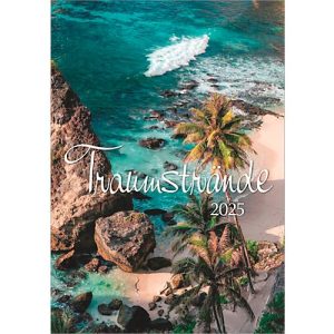 Korsch Bildkalender ‚Traumstrände 2025‘, B 235 x H 335 mm