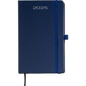Korsch Taschentimer Colour 2025, 144 Seiten, 12 Monate, Papiereinband, blau