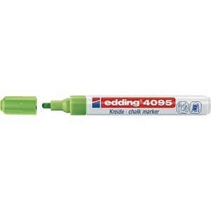 Kreidemarker 4095 hellgrün Strich-B.2-3mm Rundspitze EDDING