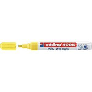 Kreidemarker 4095 neongelb Strich-B.2-3mm Rundspitze EDDING