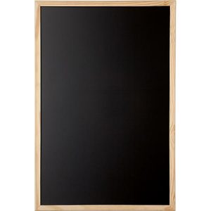 Kreidetafel mit Holzrahmen, 600 x 800 mm