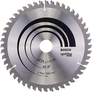 Kreissägeblatt AD 216mm Z.48 WZ/N Bohr.30mm Schnitt-B.2,8mm HM BOSCH