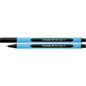 Kugelschreiber Slider Edge, M, schwarz, 10 Stück