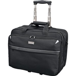 Laptop Trolley XRAY, für 15 Zoll Laptops, 2 Hauptfächer, gepolstert, Polyester, schwarz