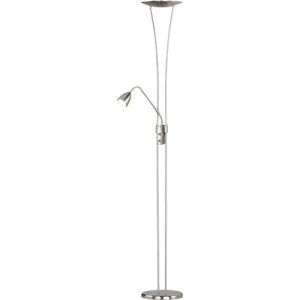 LED-Deckenfluter, nickel-matt