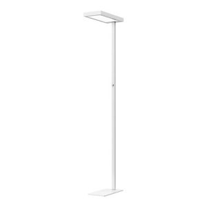 LED Stehleuchte Jaspis, Leistung 52 W, 5600 lm, 4000 K, dimmbar, direkt/indirekt leuchtend, weiß