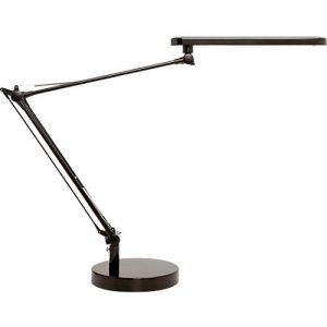 LED-Tischleuchte UNILUX MAMBOLED 2.0, dimmbar, mit Gelenkarm, L 505 x B 220 x H 110 mm, schwarz