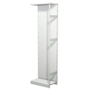 Leerregal PROGRESS 500 T, Anbaufeld, mit Rückwand, H 2600 x B 750 x T 440 mm