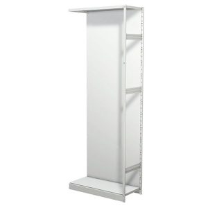 Leerregal PROGRESS 500 T, Anbaufeld, mit Rückwand, H 2600 x B 960 x T 440 mm