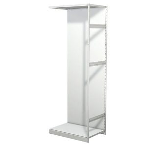 Leerregal PROGRESS 500 T, Anbaufeld, mit Rückwand, H 2600 x B 960 x T 640 mm