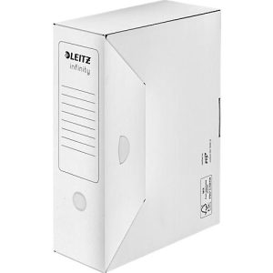 LEITZ Archivschachtel Infinity mit Verschlußlasche, 100 mm