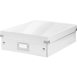 LEITZ® Organisationsbox Click + Store, mittel, weiß