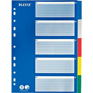LEITZ® PP-Register mit blauem Deckblatt, blanko