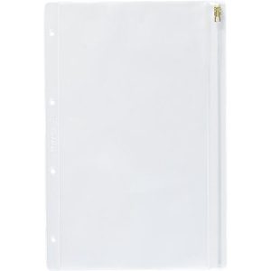 LEITZ Sammelbeutel, mit Gleitverschluss, PVC transparent, Format A4