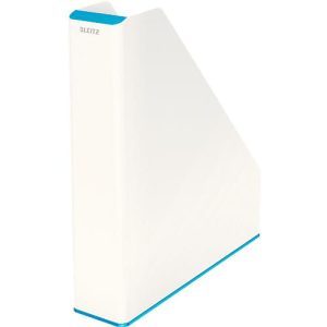 Leitz Stehsammler WOW Duo Color, weiß/blau