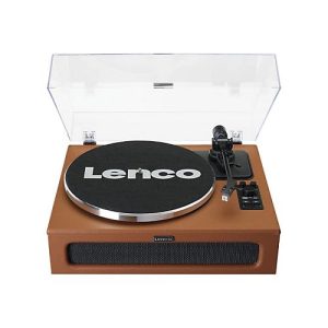 Lenco LS-430 – Plattenspieler – 40 Watt (Gesamt) – braun