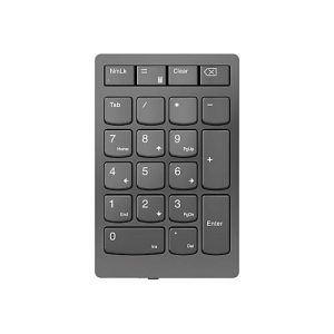 Lenovo Go Wireless Numeric Keypad – Tastenfeld – kabellos – 2.4 GHz – Tastenschalter: Scissor-Key – Storm Gray