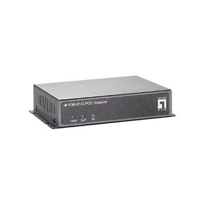 LevelOne POR-0100 PoE Repeater – Repeater – 10Mb LAN, 100Mb LAN