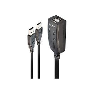Lindy 2 Port USB KM Switch – Tastatur-/Mausschalter – 2 Anschlüsse