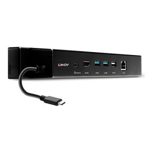LINDY – Dockingstation – USB-C 3.2 Gen 2 – HDMI – 1GbE