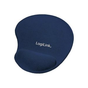 LogiLink – Mauspad mit Handgelenkpolsterkissen – Blau