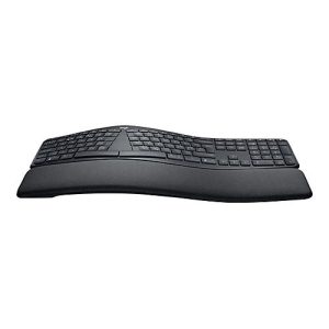 Logitech ERGO K860 – Tastatur – kabellos – 2.4 GHz, Bluetooth 5.0 – Pan-Nordic