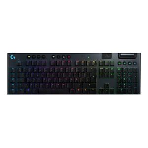 Logitech G G915 – Tastatur – Hintergrundbeleuchtung – kabellos – USB, Bluetooth, 2.4 GHz – QWERTY