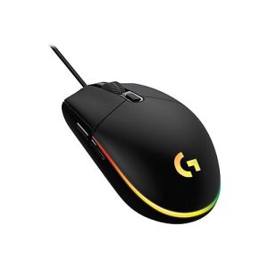 Logitech Gaming Mouse G203 LIGHTSYNC – Maus – USB – Schwarz