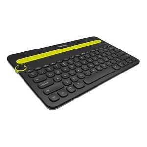 Logitech Multi-Device K480 – Tastatur – kabellos – Bluetooth – Deutsch – Schwarz