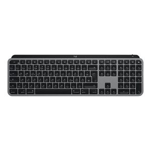 Logitech MX Keys für Mac – Tastatur – QWERTZ – Deutsch – Space-grau