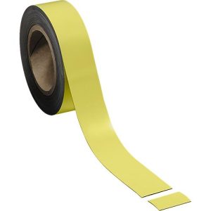 Magnetband, gelb, 40 x 10000 mm
