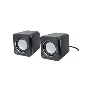 Manhattan 2600 Series Speaker System – Lautsprecher – für PC – 6 Watt (Gesamt) – Schwarz