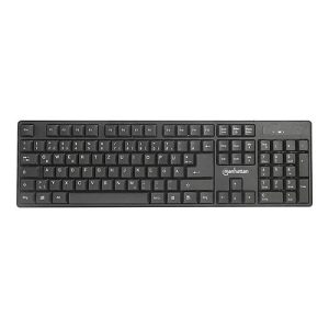 Manhattan – Tastatur-und-Maus-Set – kabellos – 2.4 GHz – QWERTZ – Deutsch