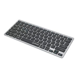 Manhattan Ultra Slim Dual-Mode – Tastatur – kabellos – 2.4 GHz, Bluetooth 3.0 – QWERTZ – USA