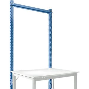 Manuflex Aufbauportal, für Grundtische Universal/Profi Standard, für Tischbreite 1250 mm, brillantblau