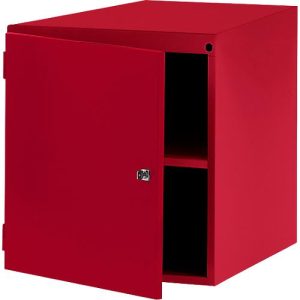 Manuflex Gehäuse-Unterbau, für Werkbank Profi Tiefe 700 mm, rubinrot
