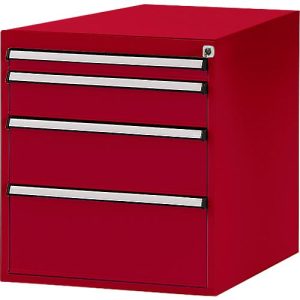 Manuflex Schubladen-Unterbau, für T 800 mm, rubinrot