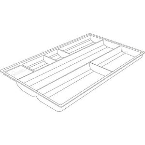 Materialschale, für Sideboard mit Schublade, 335 x 196 mm