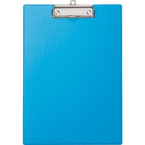 MAUL Klemmbrett mit Folienüberzug, DIN A4, mit Aufhängeöse, 319 x 229 x 13 mm, hellblau