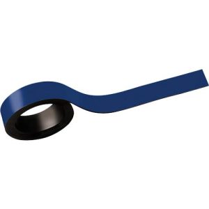 Maul Magnetstreifen, beschriftbar, 2 Stück, L 1000 x B 15 mm, blau