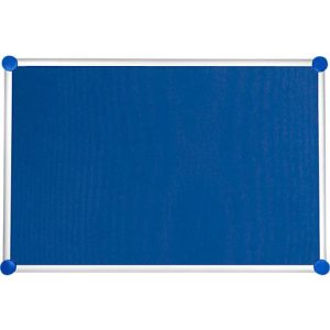 MAUL Pinnwandtafel 2000, Textil, blau, 900 x 1200 mm