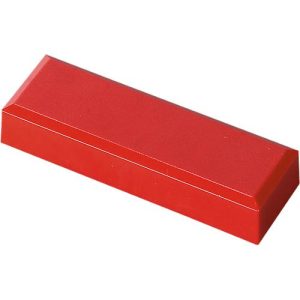 MAUL Rechteckmagnete, 53 x 18 x 10 mm, 20 Stück, rot