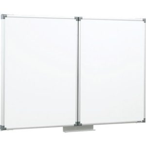 MAUL Whiteboard Klapptafel, 2 Flügel, 1200 x 1000 mm