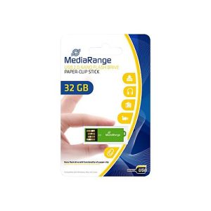 MediaRange Nano – USB-Flash-Laufwerk – 32 GB – USB 2.0 – grün